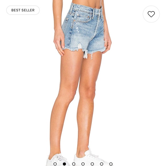 AGOLDE Parker Vintage Cut Off Short in Swapmeet - Picture 2 of 7